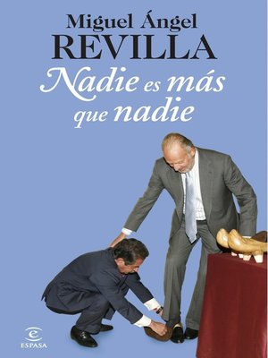 cover image of Nadie es mas que nadie